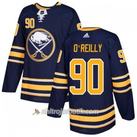 Män Ishockey Buffalo Sabres Tröja Ryan OReilly 90 Adidas 2017-2018 Marinblå Authentic